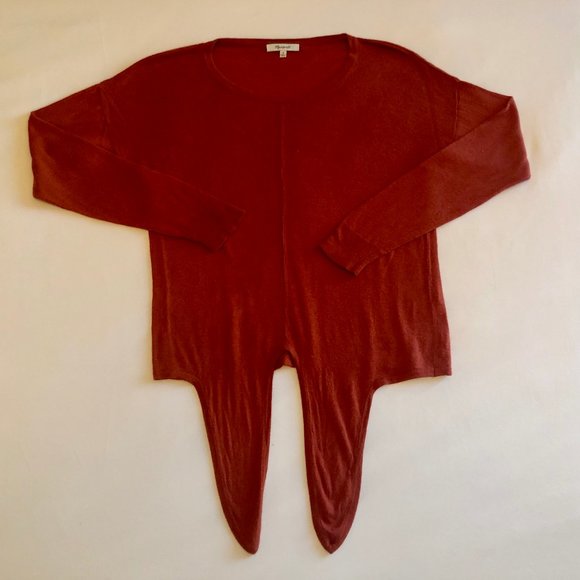 Madewell Tie Front Sweater - Picture 3 of 4